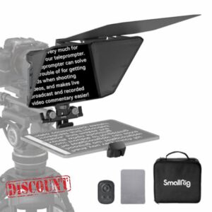SmallRig Teleprompter for iPad Tablet up to 11 inch