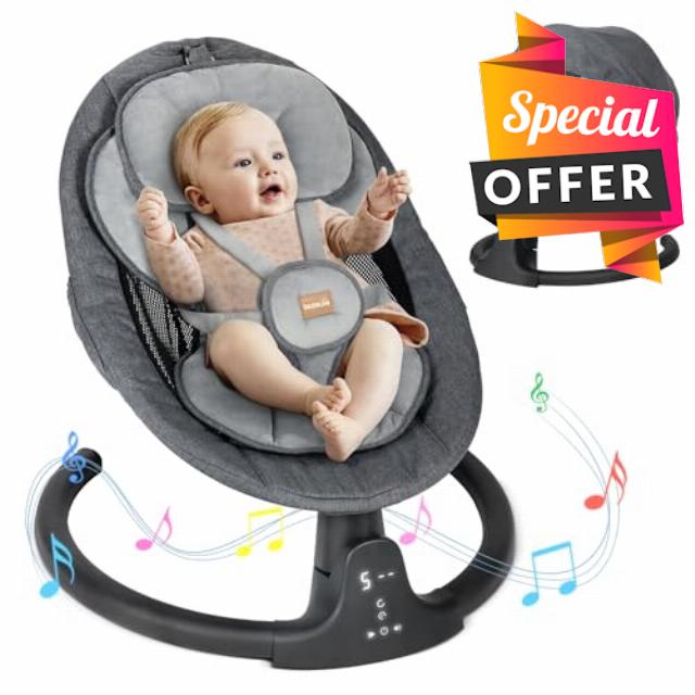 BIUSIKAN Baby Swings for Infants