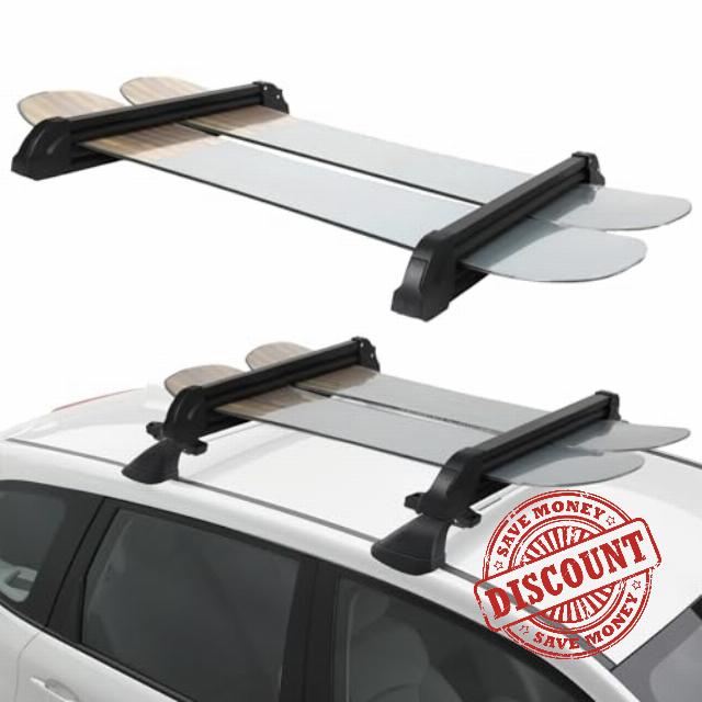 OUTPRIZE Ski Rack for Roof Rack