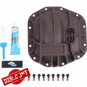 Spicer 10332154 Nodular Iron Rear Dana 44 AdvanTEK Differential Cover Compatible with Select Wrangler JL - Primed