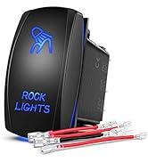 Nilight LED Fat Whip Light 2PCS 3FT RGB Lighted Antenna Whips with Remote & App Control DIY Chasi...