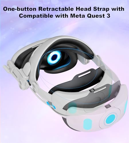 6000mAh Battery Strap Accessories for Oculus Quest 3