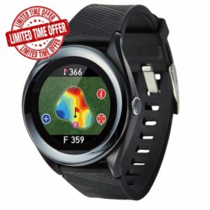 Voice Caddie T7 Lightweight Multi-Functional Golf GPS Watch LCD Touch Screen Green Undulation Worldwide Preloaded Courses Slope Mode