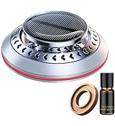 Fiorky Solar Powered Car Diffuser for Essential Oils, Electromagnetic Molecular Interference Anti...