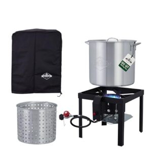 000 BTU Seafood Boiler Set for Steaming or Cooking Fish