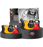Clikoze Disposable Cameras Multipack - Includes 10 Pack of Kodak Funsaver Single-Use 35mm Cameras...