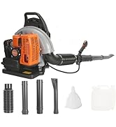 Calager Cordless Leaf Blower,6-Gear Leaf Blower Cordless with 2 Batteries,Battery Powered Leaf Bl...