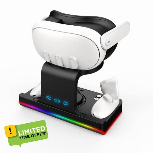 Ertisa VR Charging Dock for Oculus/Meta Quest 3