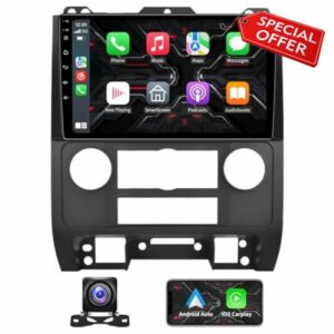4GB+32GB Android 13 Car Stereo for Ford Escape/Kuga/Mazda Tribute 2007-2012 Radio with Wireless Carplay & Android Auto