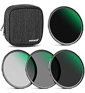 NEEWER 67mm True Color Variable ND Filter ND2-32 (1-5 Stops) Limited Neutral Density Filter with ...