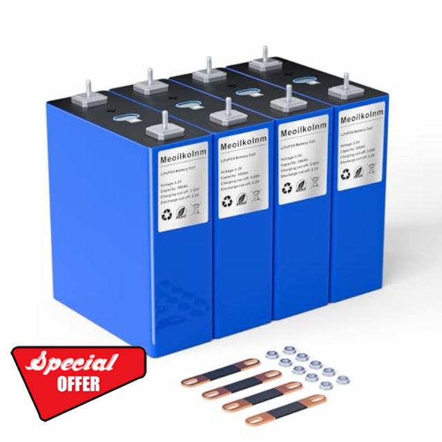 3.2V 300AH Grade A LiFePO4 Battery Cells