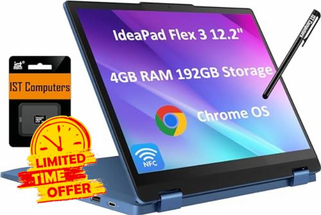 Lenovo Flex 3 3i 2-in-1 Chromebook (12.2" FHD+ Touchscreen