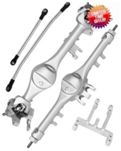 Rcarmumb Front Rear Portal Axle Upgrades Part for 1/10 RC Crawler Car Axial SCX10 90046 SCX10 90047