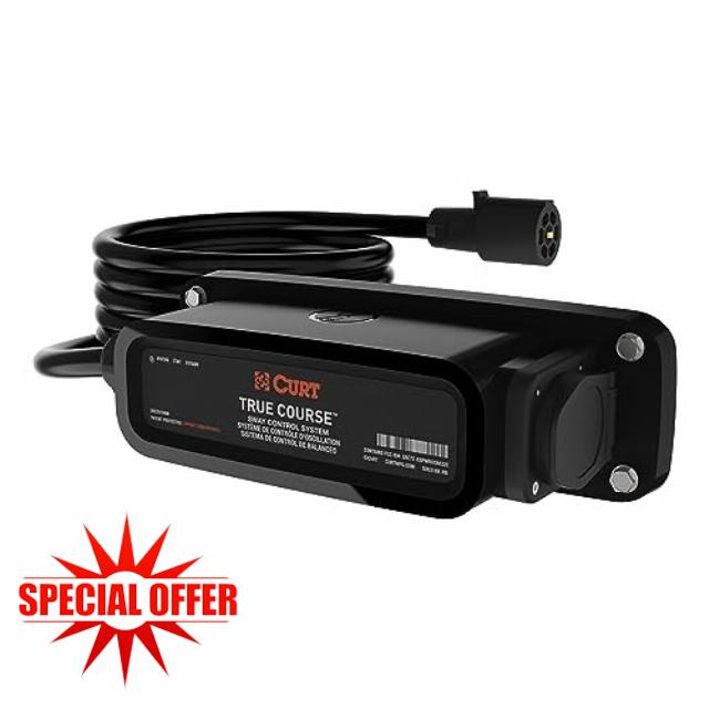 CURT 51202 True Course Advanced Bluetooth® Trailer Sway Control System