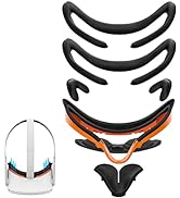 AMVR Silicone Ear Muffs for Quest 2 VR Headset to Enhanced Headset Sound, for Quest 2 Accessories...