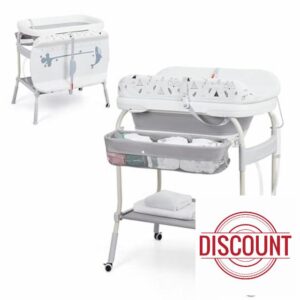 GAOMON Baby Bathtub with Changing Table