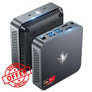 KAMRUI Mini PC Ryzen 7 5700U(8C/16T