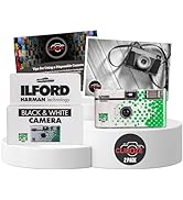 Disposable Camera Bundle with Ilford HP5 Black and White Single-Use Film Cameras with 27 Exposure...