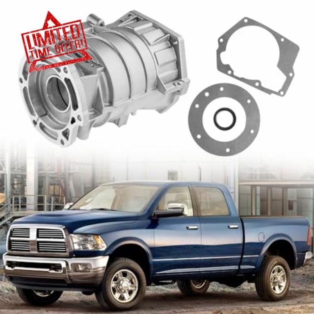 GOMADEIT Transfer Case Adapter 48RE Transmission Extension Housing fits for Dodge Ram 2500 3500 Transfer Case Adapter 2003-2009 replace 05093166AB 5093166AB 05093166AA 5093166AA