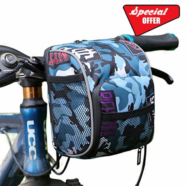 ZKIXUIWI Kids Bike Basket