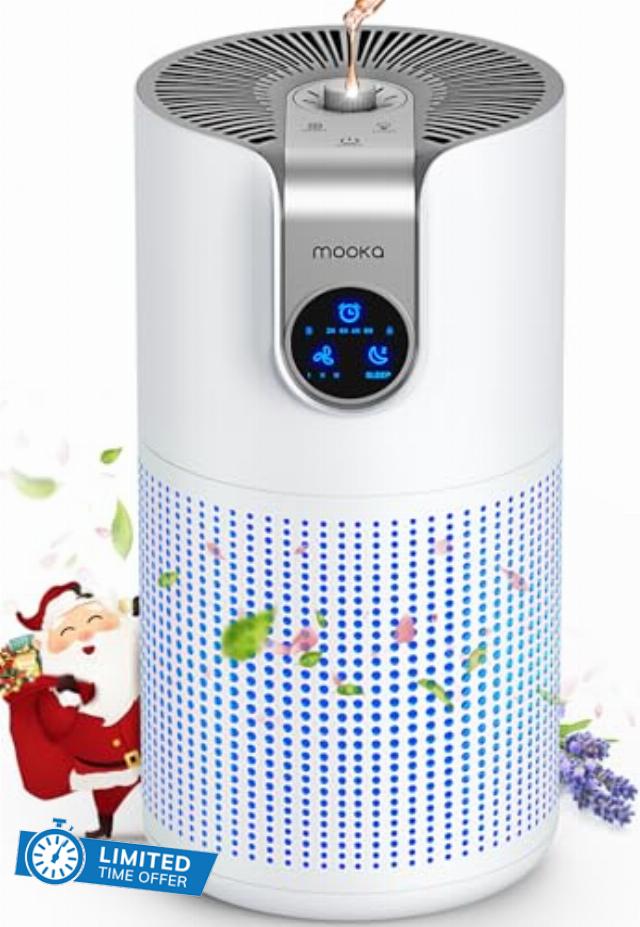 Air Purifiers for Home Large Room Up to 1500ft² with Aromatherapy