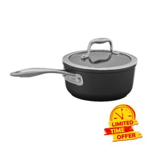 ZWILLING Non-Stick 1.5-qt Aluminum Sauce Pan with Lid