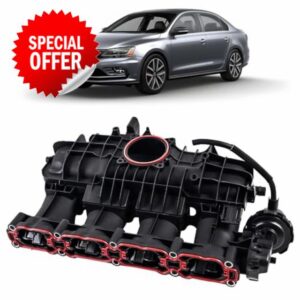 loosoo Engine Intake Manifold Compatible with VW Jetta/Beetle/Passat/Golf/SportWagen 1.8L 2.0L 2013-2019