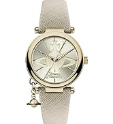 Vivienne Westwood Women's Orb Quartz Watch with Silver Dial Analogue Display and Stainless Steel ...