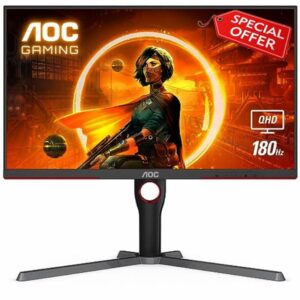AOC Q27G3XMN 27" QHD 2560x1440 Gaming Monitor with Mini-LED Backlight