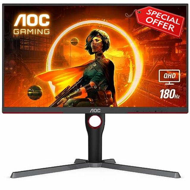 AOC Q27G3XMN 27" QHD 2560x1440 Gaming Monitor with Mini-LED Backlight