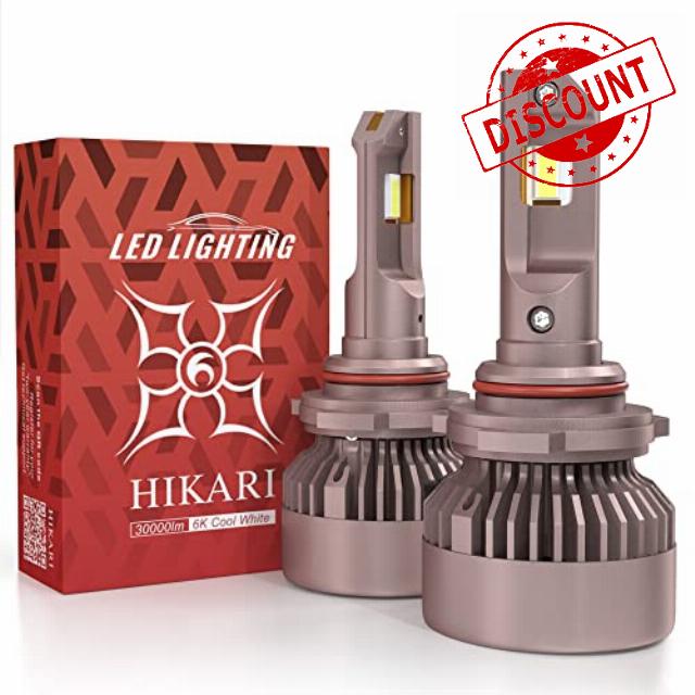 HIKARI 2023 Future 30000LM 9005 HB3 LED Fog Light Bulbs