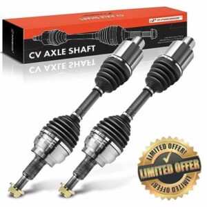 A-Premium Pair (2) Front CV Axle Shaft Assembly Compatible with Dodge Ram 1500 2002-2010 & Ram 1500 2011