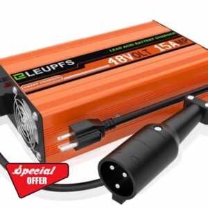 15Amp 48 Volt Golf Cart Battery Charger for Club Car DS&Precedent