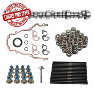 SUSUCAR Sloppy Stage 2 Camshaft Kit for LS LS1 LS2 LQ4 LQ9 4.8 5.3 5.7 6.0 6.2L E1840P (Camshaft