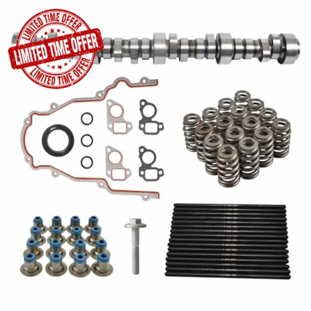 SUSUCAR Sloppy Stage 2 Camshaft Kit for LS LS1 LS2 LQ4 LQ9 4.8 5.3 5.7 6.0 6.2L E1840P (Camshaft
