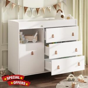 Mingyall Baby Changing Table Dresser