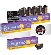 35mm Film Bundle includes Kodak Portra 400 35mm 5 Pack Colour Negative Film 36 Exposures x 2 Pack...
