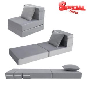MeMoreCool Foldable Futon Chair Bed Sleeper for Adults