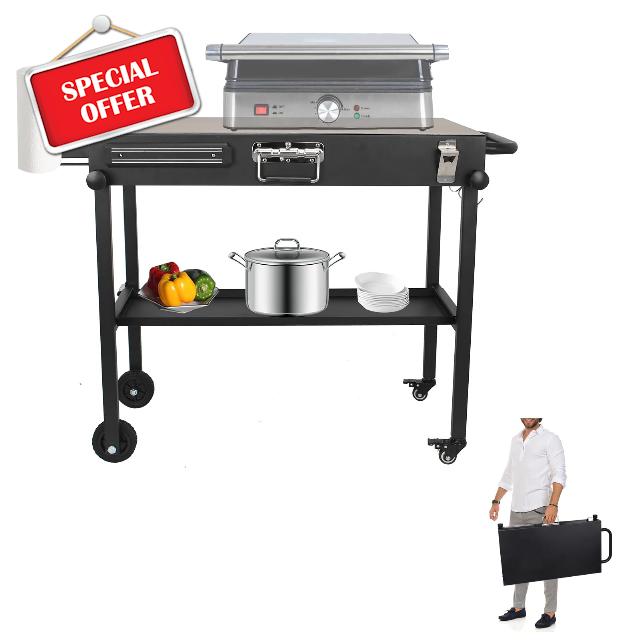 Karpevta Portable Grill Table for Blackstone Griddle