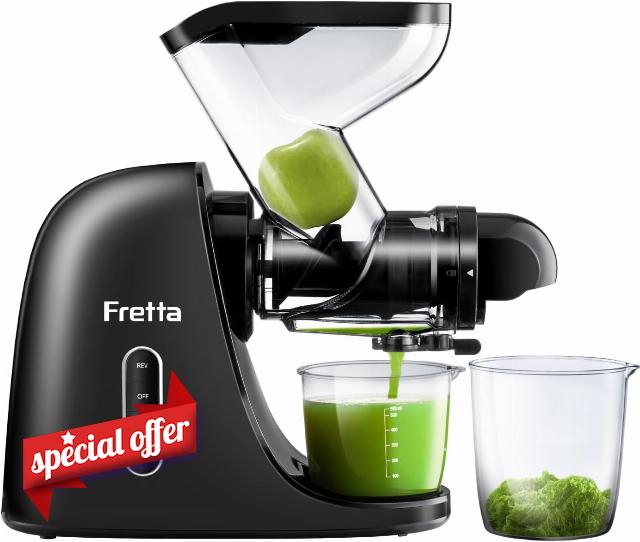 Fretta Masticating Slow Juicers