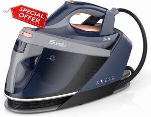 Pro Steam Station with Dual-Ceramic Soleplate