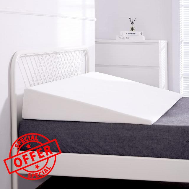 SUNYRISY Wide Size Bed Wedge Pillow