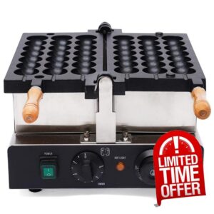 DYRABREST Commercial Waffle Bites Maker