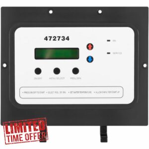 472734 Auto Heat Control Board Assembly Replacement for Ultratemp Thermalflo Titanium Pool and Spa Heat Pump