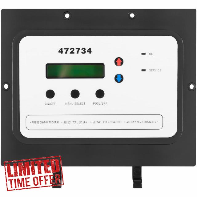 472734 Auto Heat Control Board Assembly Replacement for Ultratemp Thermalflo Titanium Pool and Spa Heat Pump