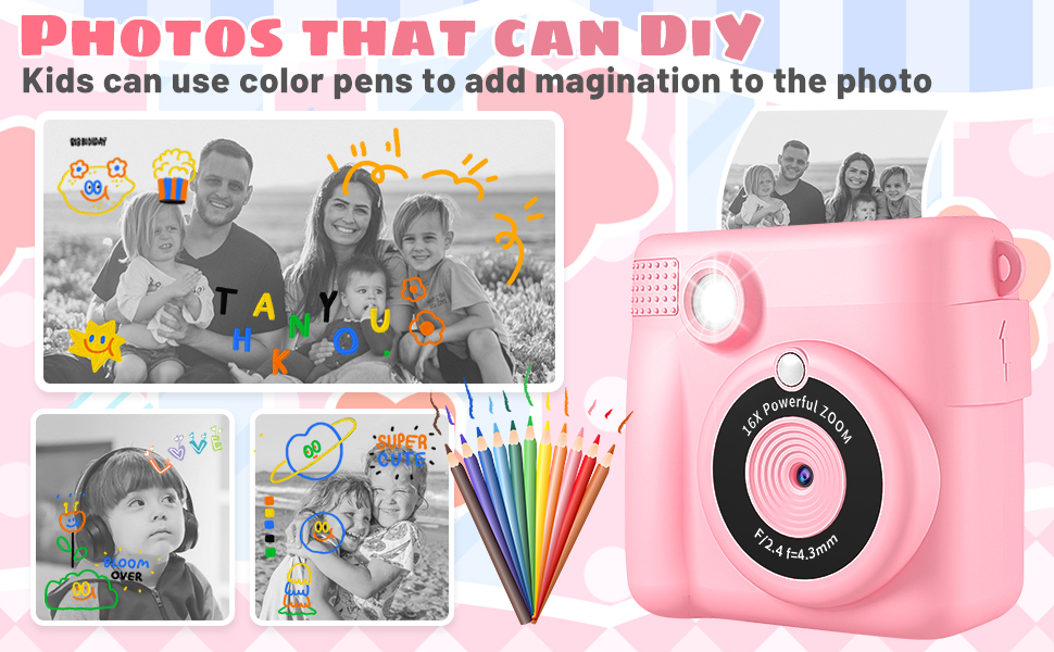 kids polaroid camera