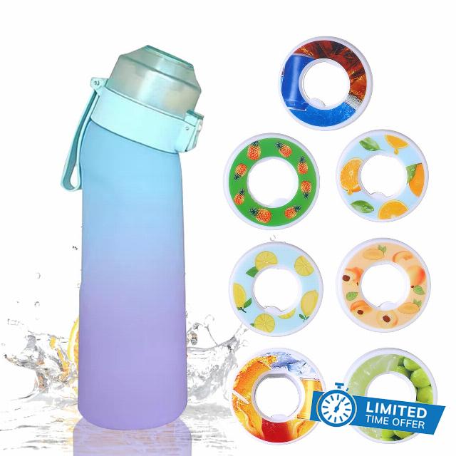 KEAGAN Air Water Bottle Flavour Pods Pack With 7 Flavour Pods And Brush
