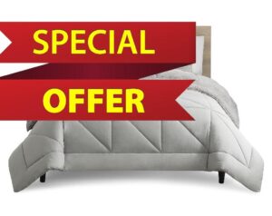 UGG 32556 Corey King-California King 3-Piece Comforter Set Soft Luxury Bedding Comforter and Two Pillow Shames Cozy Comfortable Stylish Machine Washable Hotel Style Bedding Set