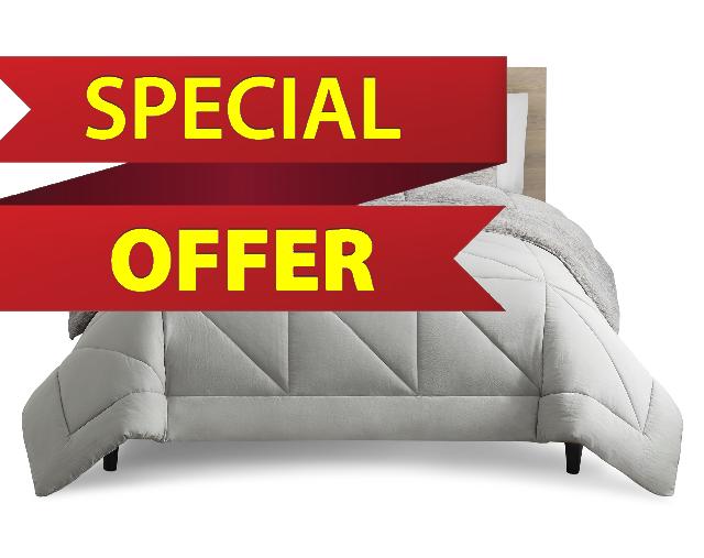 UGG 32556 Corey King-California King 3-Piece Comforter Set Soft Luxury Bedding Comforter and Two Pillow Shames Cozy Comfortable Stylish Machine Washable Hotel Style Bedding Set