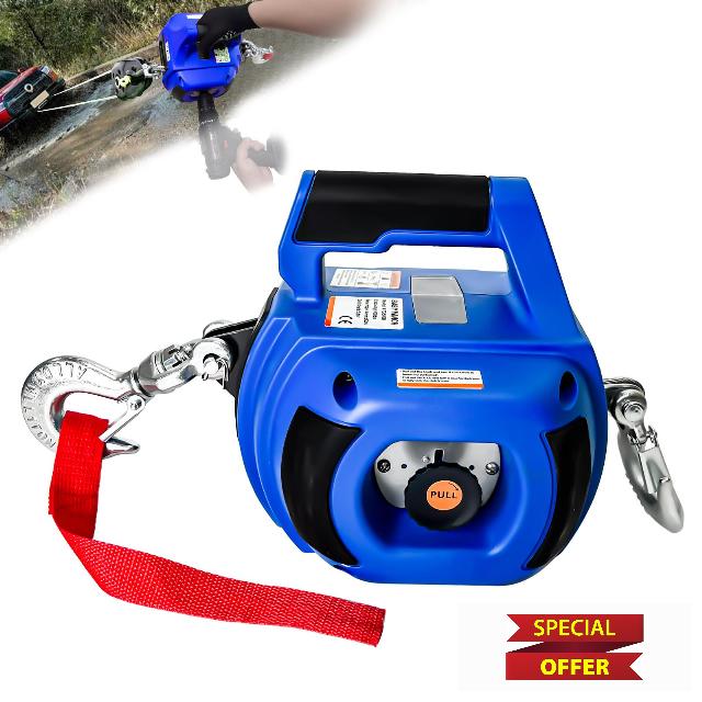 FITHOIST Portable Drill Winch 750LBS